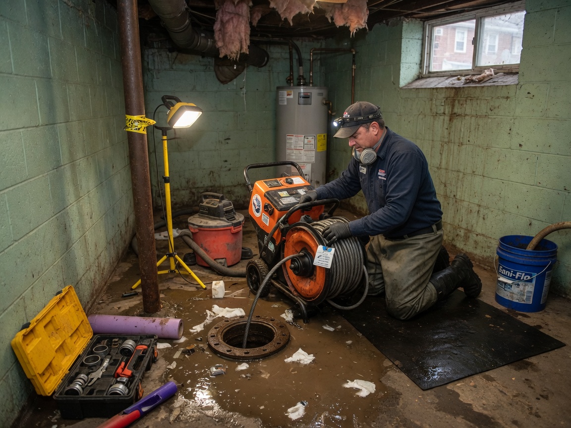 Sewer Backup Plumber in Abbotsford