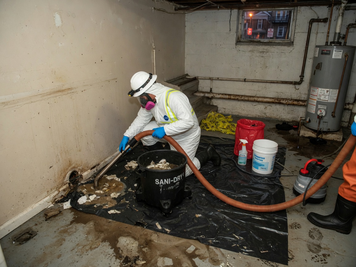 Sewage Backup Cleanup in Newark, DE