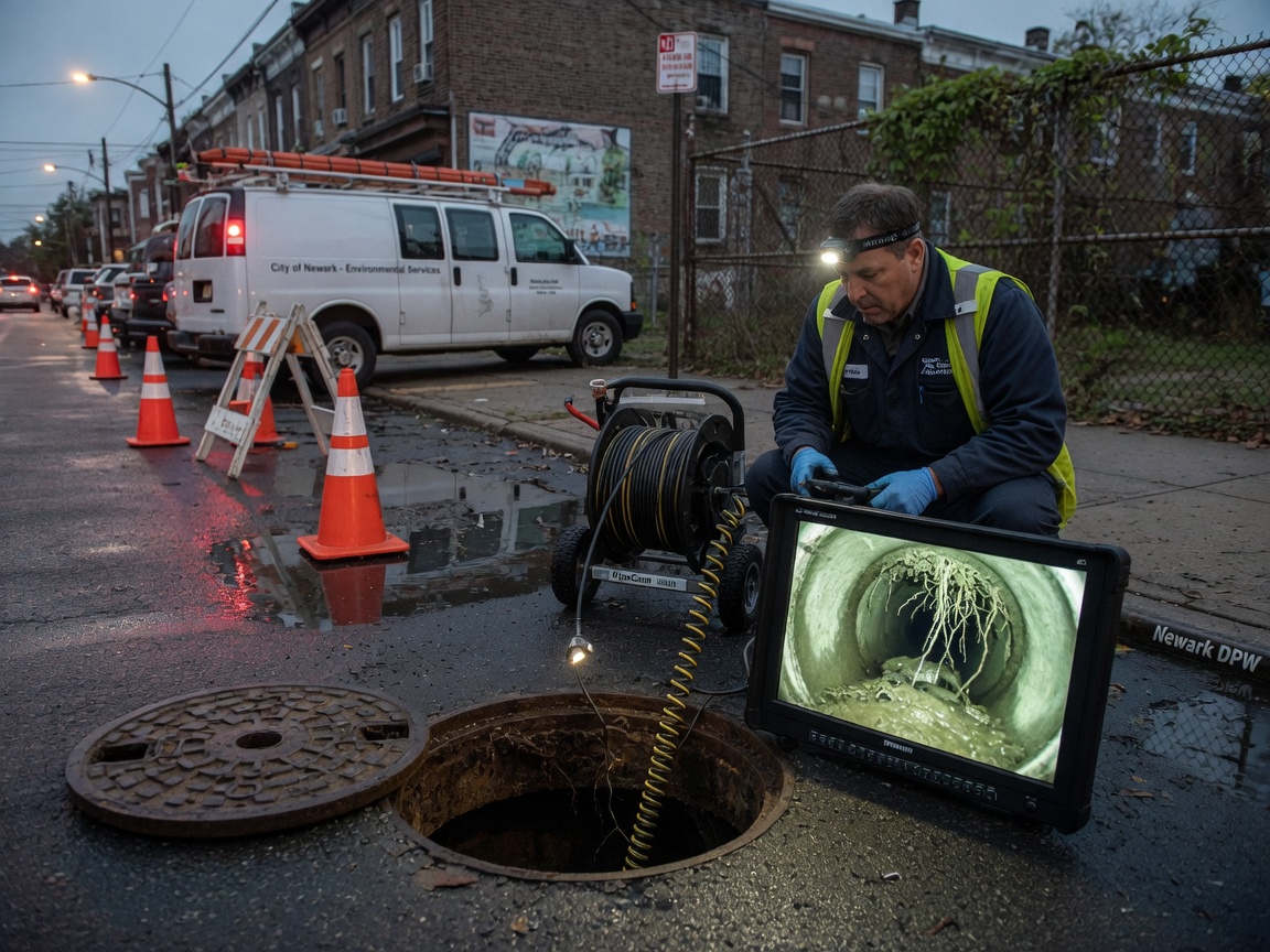 Sewer Camera Inspection in Newark, DE